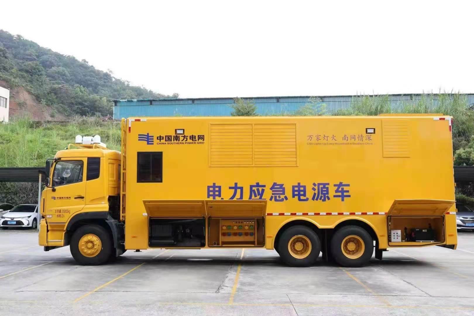 武定安康大型柴油发电机发电车UPS电源出租租赁